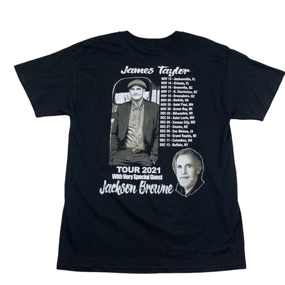 James Taylor 55th Anniversary 1966 – 2021 Shirt James Taylor Tour T-Shir… - Picture 3 of 4